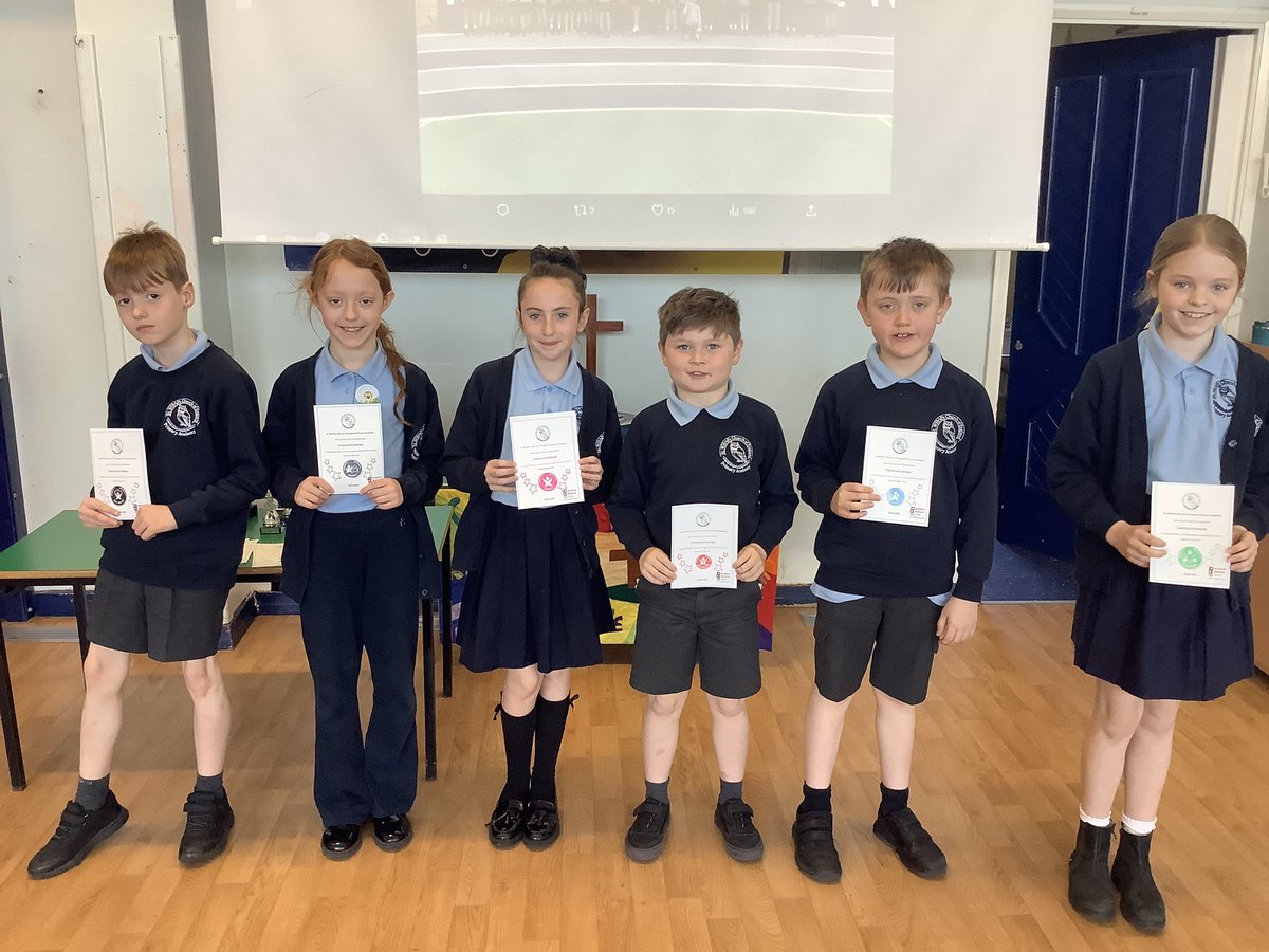 Well done to our Y4 Intra School Sport '3 spring jump challenge' challenge award winners! #Determination #Honesty #Passion #Respect #SelfBelief #Teamwork