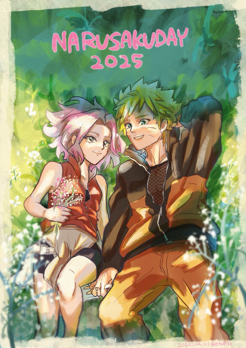 今日はナルトがサクラを好きになった日！！
ハッピーナルサクデー！！！🍥🌸

 #NaruSakuDay