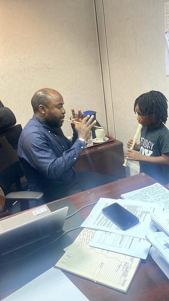 Last week, my office (at the #Ministry of_LocalGovernment #Uganda) had a special guest—Jaymin, my little one on a school break who requested tocome 'work’ with me

While I took meetings,reviewed notes…
Full story link: linkedin.com/posts/wilsona-… 
#WorkingParent #BringYourKidToWork