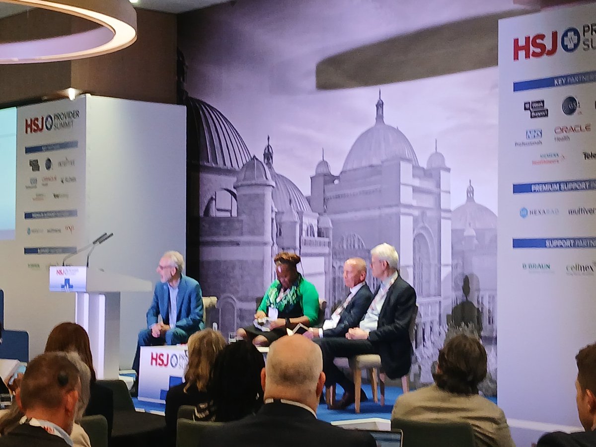 Excited to kick off the afternoon at <a href="/HSJnews/">Health Service Journal</a> #HSJsummit learning about working more in collaboration than competition with providers and the importance of clinical leadership