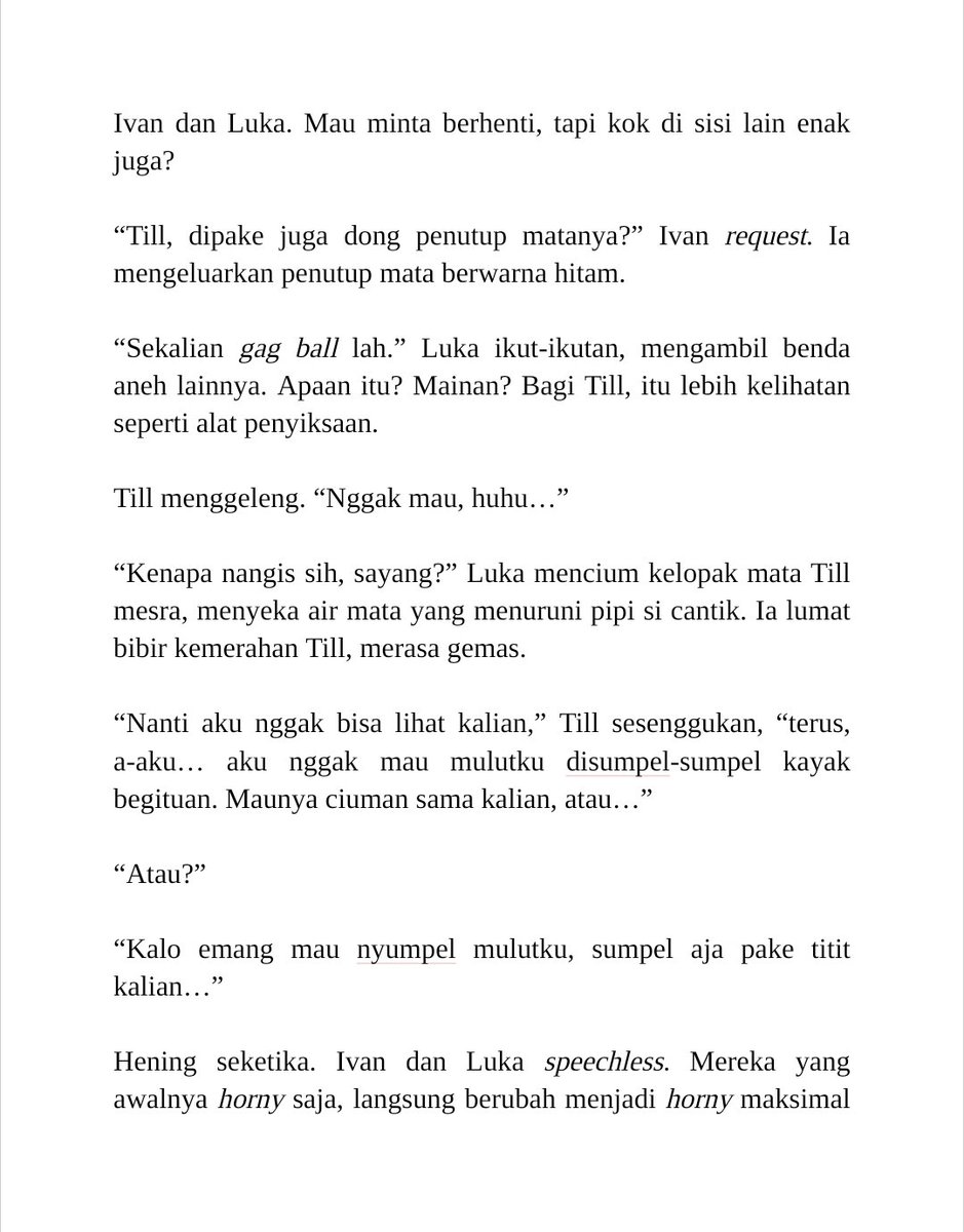 haaniverse's tweet photo. #Ivantill x #Lukatill 🔞 onebite AU

Boypussy Till, profanities, sex toys, threesome, semi-bdsm (kayaknya)

Ivan dan luka baru beli mainan >_< 

https://t.co/dryWoN7PvW https://t.co/kgkVuRmCg3