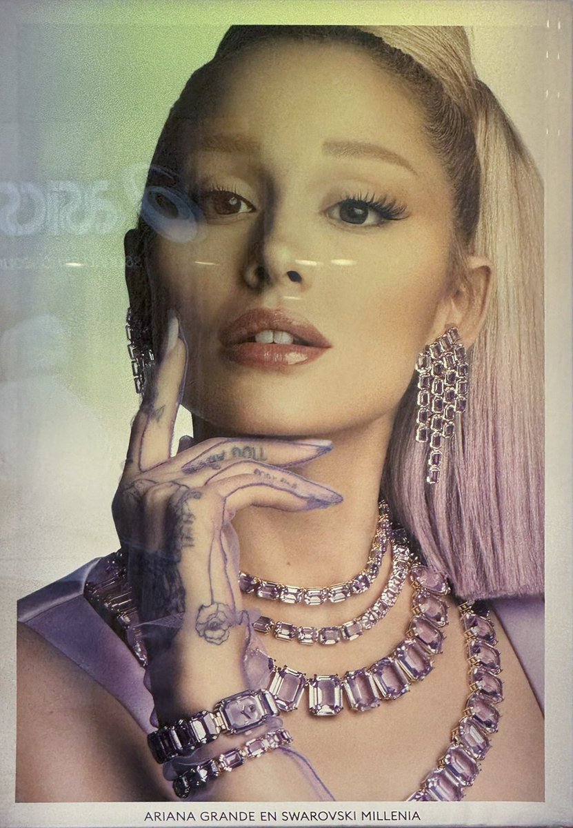 ariana for swarovski omg