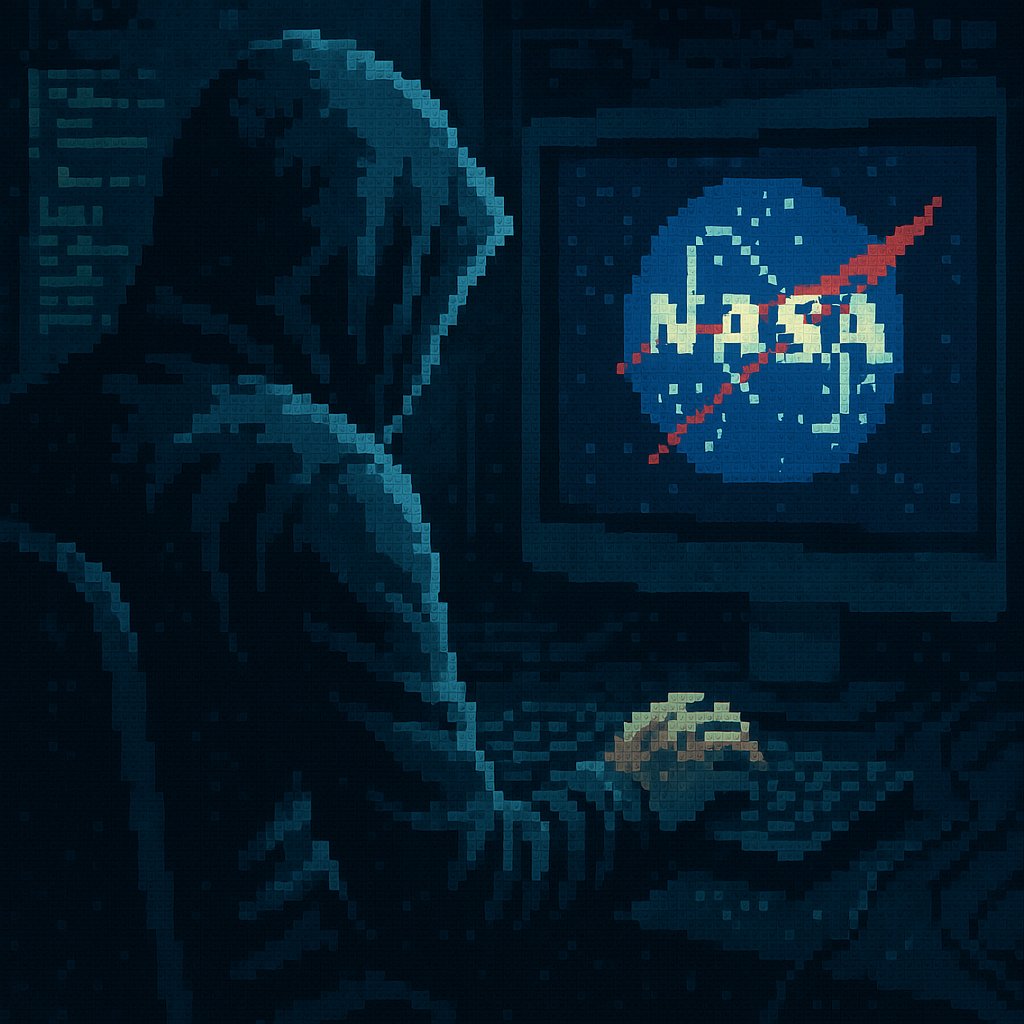 ExodusGhost's tweet photo. "For example, while we were crawling, we came across a VPN .pcf configuration file intended for systems at NASAโs Ames Research Center. This means the file contained settings required to use establish a VPN connection using their servers." - GhostExodus autobiography #OwnThatShit #HackThePlanet #hackers