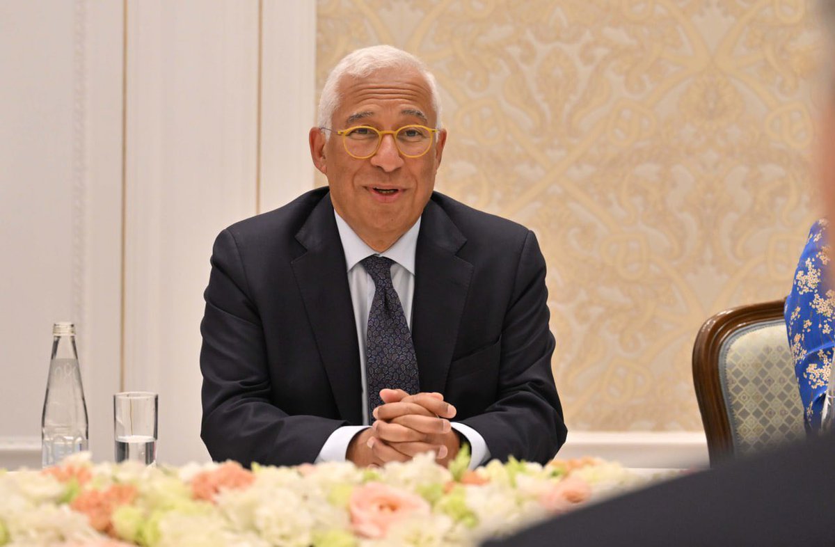 Press Office of the President of Kazakhstan (@aqorda_press) on Twitter photo On the sidelines of the #CentralAsia–#EU Summit, President <a href="/TokayevKZ/">Qasym-Jomart Toqayev</a> met with European Council President António Costa <a href="/eucopresident/">António Costa</a> to explore ways to deepen and broaden strategic cooperation.
#Kazakhstan 🇰🇿 is the EU’s #1 trade and investment partner in Central Asia — On the sidelines of the #CentralAsia–#EU Summit, President <a href="/TokayevKZ/">Qasym-Jomart Toqayev</a> met with European Council President António Costa <a href="/eucopresident/">António Costa</a> to explore ways to deepen and broaden strategic cooperation.
#Kazakhstan 🇰🇿 is the EU’s #1 trade and investment partner in Central Asia —