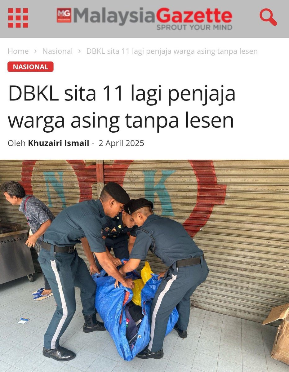 adamyusuf88's tweet image. Berita ini takkan dikongsikan oleh Walaun.

Bertabahlah wahai @DBKL2u 
Bertabahlah wahai @MaimunahSharif 
Bertabahlah wahai @DrZalihaMustafa 

Sesungguhnya kalian telah lulus ujian berat sepanjang Ramadan demi utk perbaiki yg pincang

Kartel Datuk Botak tewas
Pembangkang tumpas