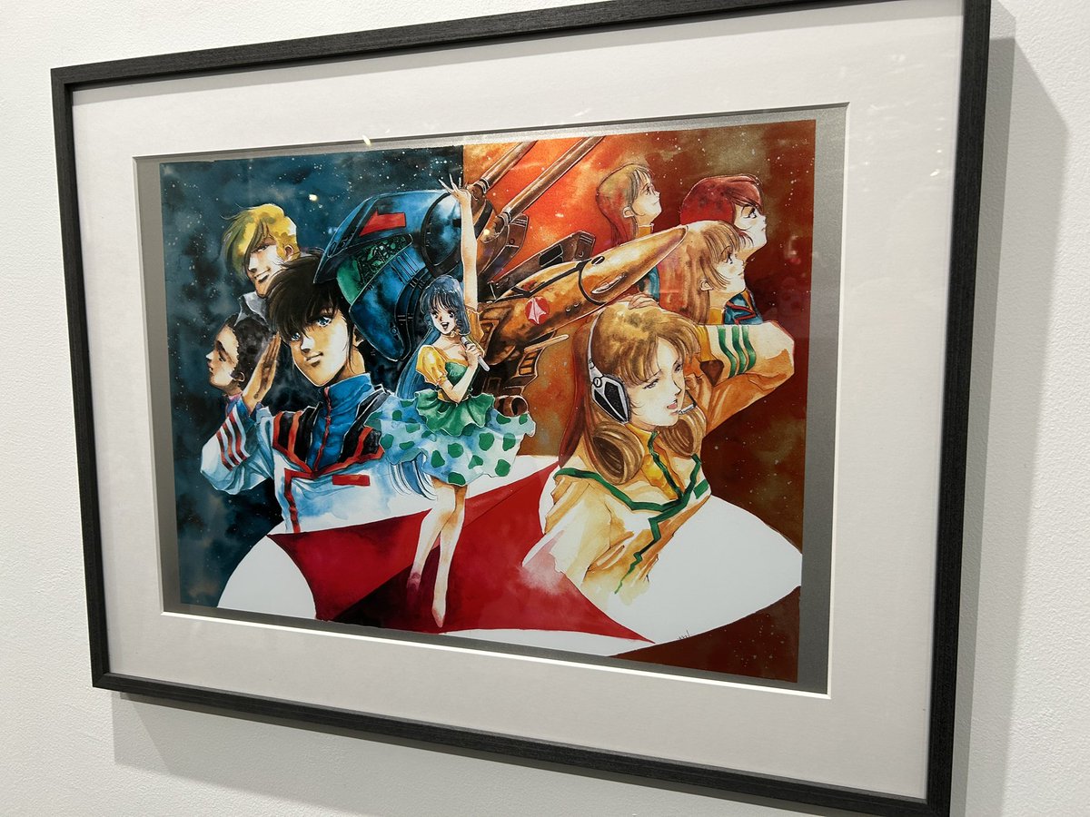 ご招待を受けて「美樹本晴彦画集 MACROSS展」〜叙唱〜 内覧会に行ってきました
メタルキャンバスアートという手法で印刷された画は絵の具的な起伏もありいわゆる版画的なものとはまったく違う物でアナログで描かれた絵のような興味深さがありました
東急プラザ原宿3Fの「ハラカド」で明日から9日まで 