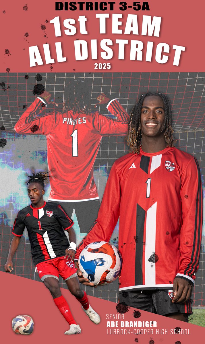 District 3-5A First Team

Michael Rodriguez 

Abe Brandiger