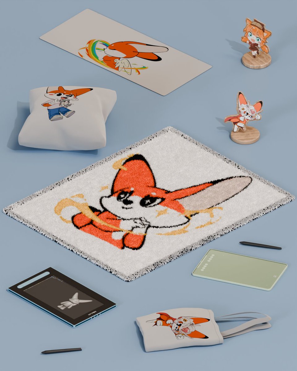 Giveaway-【Vograce x <a href="/xppenusa/">XPPen USA</a> 】
Stunning artwork design by artist <a href="/sysinacgi/">Sysina</a>  
🥇 1st Prize: XPPen Deco 01 V3 + 6 Fenix merch items
🥈 2nd Prize: 6 Fenix merch items
 ENTER👇
✅Follow <a href="/VograceCharms/">Vograce</a>  &amp; <a href="/xppenusa/">XPPen USA</a>  
✅Like &amp; RT this post
✅Comments "participate"
📅Close: April