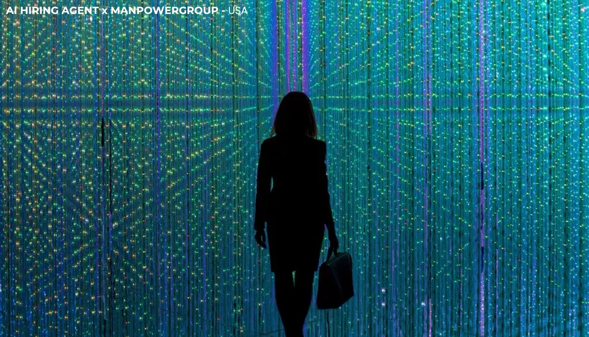 Meet the future of hiring! 🤖 <a href="/ManpowerGroup/">ManpowerGroup</a>’s AI hiring agent is transforming recruitment by automating screening and speeding up talent matching. 
Don’t miss this game-changer at #VivaTech, plus <a href="/JonasPrising/">Jonas Prising</a>, Chairman &amp; CEO, live on our main stage!