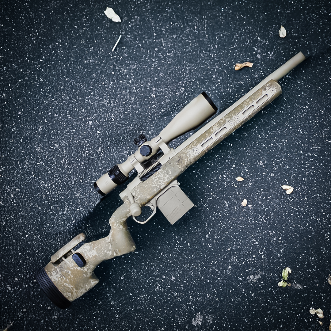 CustomCerakote's tweet photo. This sponge #camo #Cerakote job is bright, bold, and built to stand out! 🔥 Perfect mix of subtle and #firepower, with a finish that's as durable as it is eye-catching. Tag a friend who would rock this! 👇🏽 https://t.co/vMHZcGhGtM