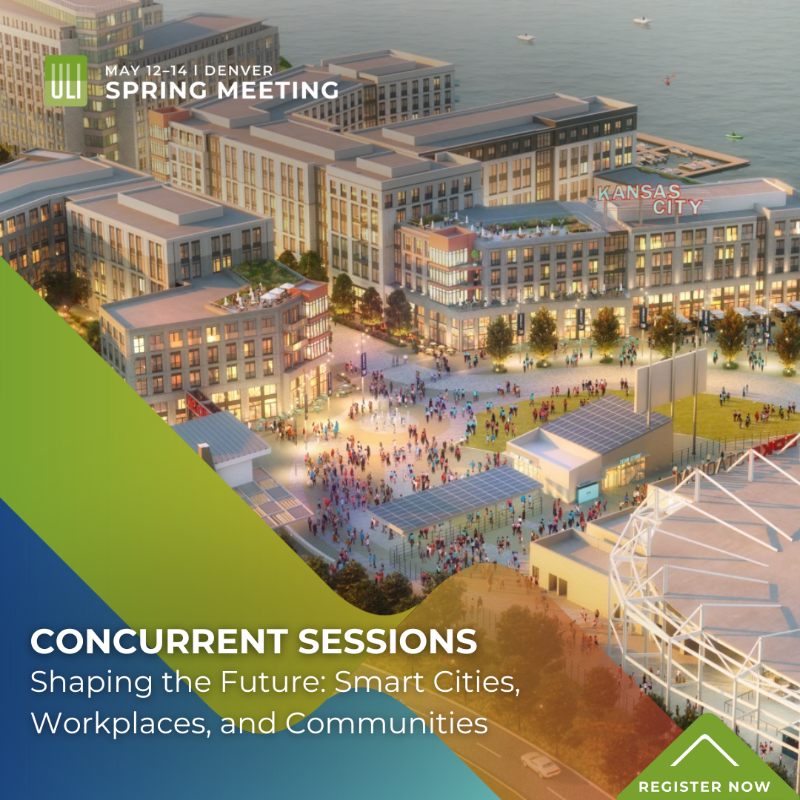 UrbanLandInst's tweet photo. Big ideas are shaping the future of our cities at the ULI #SpringMeeting in Denver, May 12-14! 🏙️ Join us for sessions on smart cities, affordable spaces, and the evolving workplace. 

Don’t miss out—register now: 🔗 https://t.co/pV3vPKcC2L