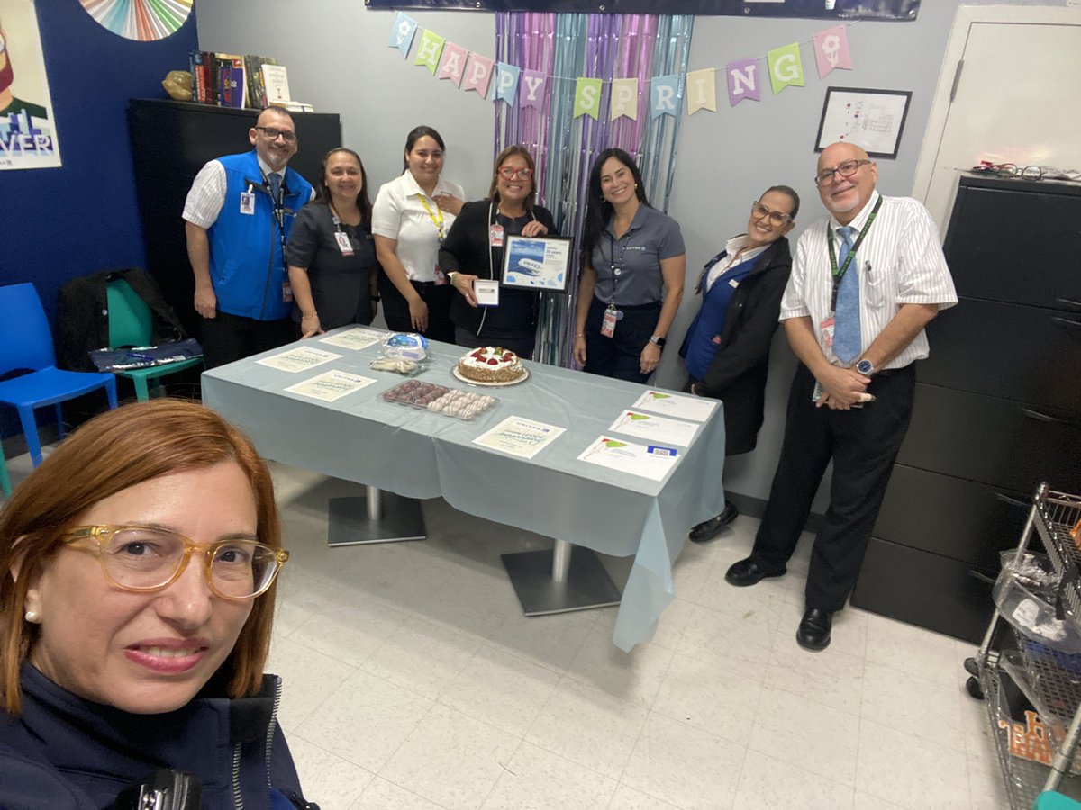 Mary Ann Frese (@m_sjuua) on Twitter photo Your career takes off at <a href="/united/">United Airlines</a> ✈️ Celebrating an incredible milestone by our CSR Michelle an outstanding 35 year work anniversary! Congratulations!!! 🎉👏🏻💙
#GoodLeadsTheWay
<a href="/BrendaS_UA/">Brenda</a> <a href="/XSandozUAL/">Xavier Caraballo-Sandoz</a> <a href="/Evecotto/">Eveliz Cotto</a> <a href="/OJCordova1028/">Orlando Cordova</a> <a href="/MannyPrieto3/">Manny Prieto</a> <a href="/DJKinzelman/">David</a> Your career takes off at <a href="/united/">United Airlines</a> ✈️ Celebrating an incredible milestone by our CSR Michelle an outstanding 35 year work anniversary! Congratulations!!! 🎉👏🏻💙
#GoodLeadsTheWay
<a href="/BrendaS_UA/">Brenda</a> <a href="/XSandozUAL/">Xavier Caraballo-Sandoz</a> <a href="/Evecotto/">Eveliz Cotto</a> <a href="/OJCordova1028/">Orlando Cordova</a> <a href="/MannyPrieto3/">Manny Prieto</a> <a href="/DJKinzelman/">David</a>