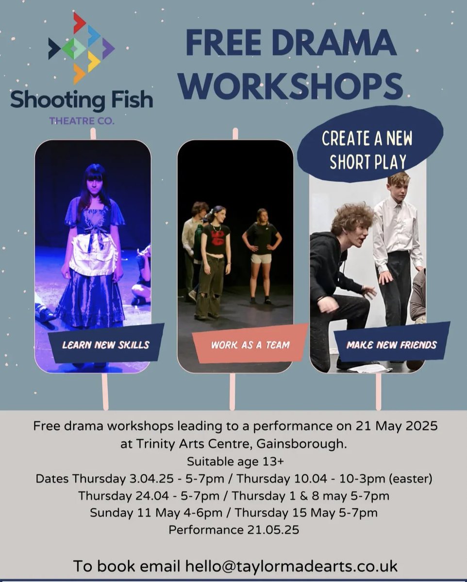 Shooting Fish Theatre tweet media