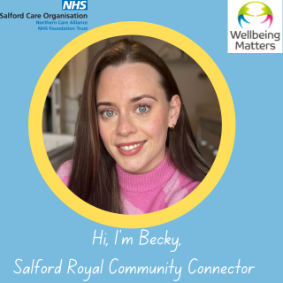 Wellbeing Matters Salford (@matterssalford) on Twitter photo Great to see our VCSE Community Connectors at Salford Royal live on their pilot wards at <a href="/SalfordCO_NHS/">Salford Care Organisation</a> <a href="/NCAlliance_NHS/">Northern Care Alliance NHS Foundation Trust (NCA)</a> aiming to raise awareness of community offers and build an VCSE network within the hospital. more to come on these roles #Salford <a href="/SalfordCVS/">Salford CVS</a> <a href="/socadventures/">Social adVentures</a> Great to see our VCSE Community Connectors at Salford Royal live on their pilot wards at <a href="/SalfordCO_NHS/">Salford Care Organisation</a> <a href="/NCAlliance_NHS/">Northern Care Alliance NHS Foundation Trust (NCA)</a> aiming to raise awareness of community offers and build an VCSE network within the hospital. more to come on these roles #Salford <a href="/SalfordCVS/">Salford CVS</a> <a href="/socadventures/">Social adVentures</a>