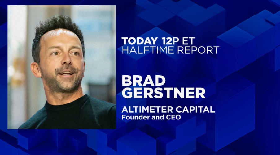 HalftimeReport's tweet image. Don&apos;t miss @ScottWapnerCNBC&apos;s #HalftimeExclusive with Brad Gerstner @altcap today!