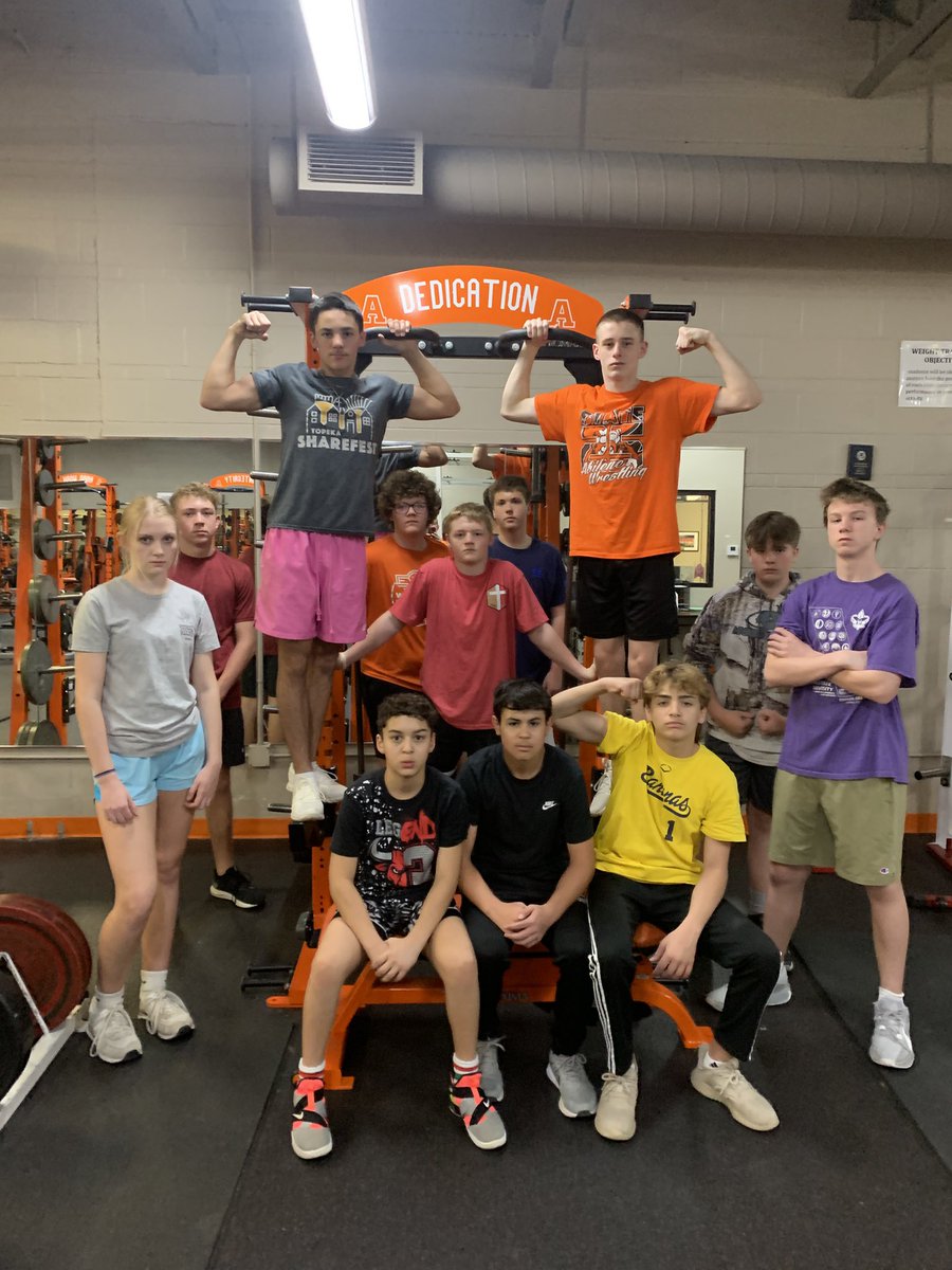 Abilene High School Football (@ahs_cowboysfb) on Twitter photo We have completed Week 2 of the Breakfast Club Zero Hour Weights and I am LOVING what I am seeing from this group. We have 10-12 8th-9th graders in the weight room and they are getting better everyday!! Excited to see where we are by May!!
#FutureCowboys
<a href="/AbileneCowboys/">Abilene Athletics & Activities</a> We have completed Week 2 of the Breakfast Club Zero Hour Weights and I am LOVING what I am seeing from this group. We have 10-12 8th-9th graders in the weight room and they are getting better everyday!! Excited to see where we are by May!!
#FutureCowboys
<a href="/AbileneCowboys/">Abilene Athletics & Activities</a>