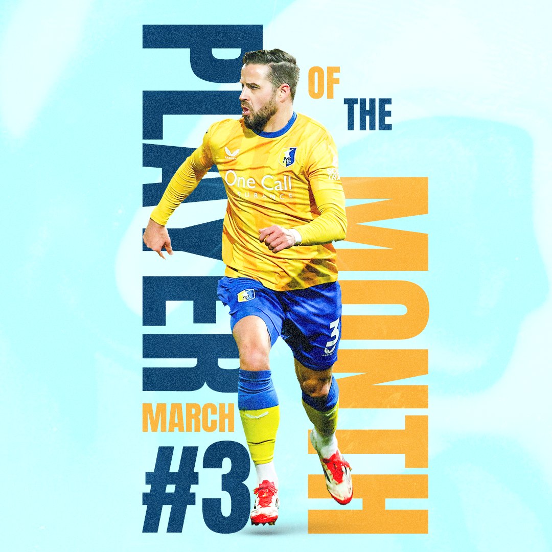 👏 Macca takes March's Player of the Month

Congrats, <a href="/stephenmac15/">Stephen Mclaughlin</a>! 

#Stags 🟡🔵