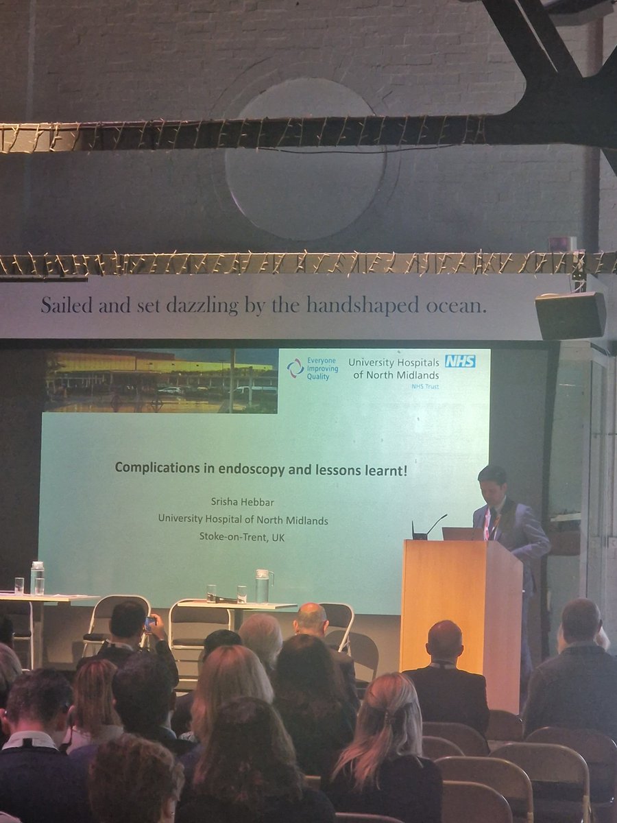Starting the afternoon session, Dr. Srisha Hebbar on the Critical role of managing complications in #endoscopy  #patientsafety #ISREE