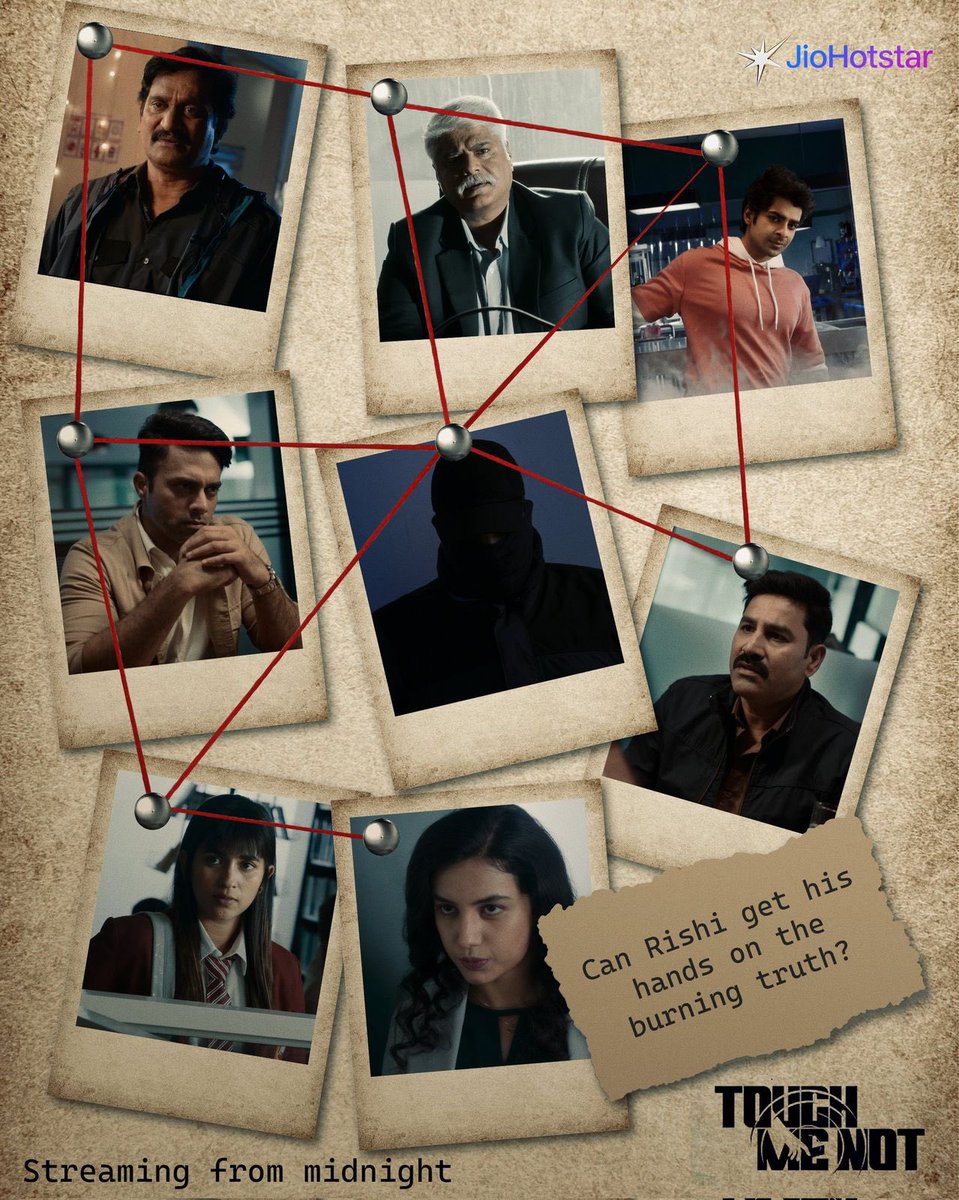 TheLeapKandula's tweet image. Some secrets are too hot to handle 🔥

Will Rishi dare to uncover them? 🤔

#TouchMeNot streaming from midnight only on #JioHotstar 🤚🏻

#TouchMeNotonHotstar

@ramanateja9 @dheekshiths @komaleeprasad @pnavdeep26 @PoonachaSancho @gurufilms1