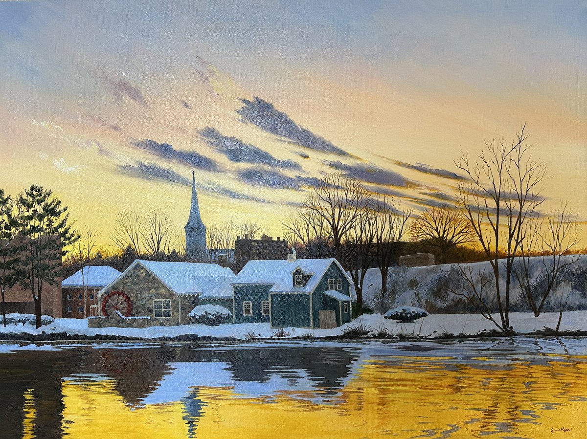 LynnRicci's tweet photo. Haven’t posted here in a while but just finished this 30x40 scene from my hometown of #winchesterma Available! See more work on https://t.co/GMbmFxZgQt #Massachusetts #artist #landscape and #coastalartwork https://t.co/7QBMXKHwVR