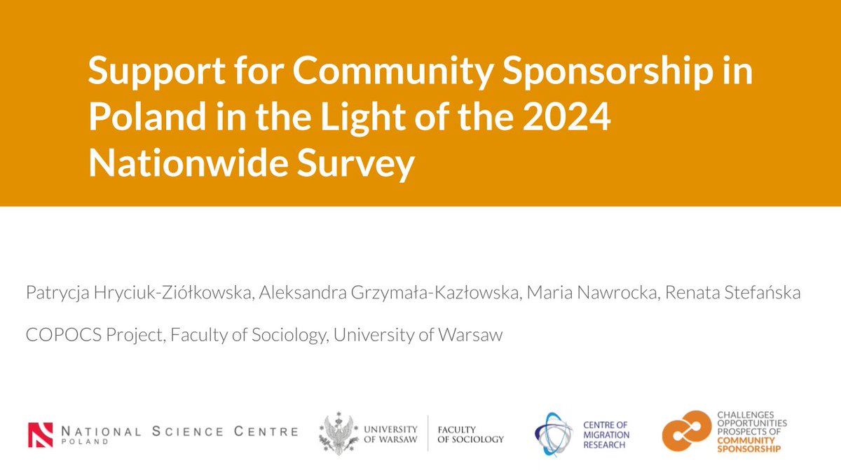 📢 Exciting News!
We presented our research at the <a href="/EUAsylumAgency/">EU Agency for Asylum - EUAA</a>  ORAS working group, sharing key insights from our research.
Read our publication here 👉 migracje.uw.edu.pl/wp-content/upl…
Thanks to EUAA for the invitation and to everyone who participated in the meeting!