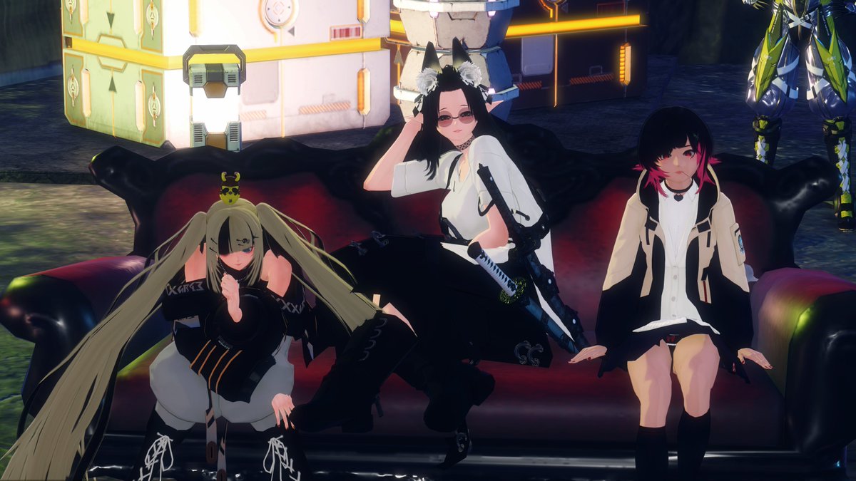 両手に花🥰

#PSO2NGS #PSO2NGS_SS