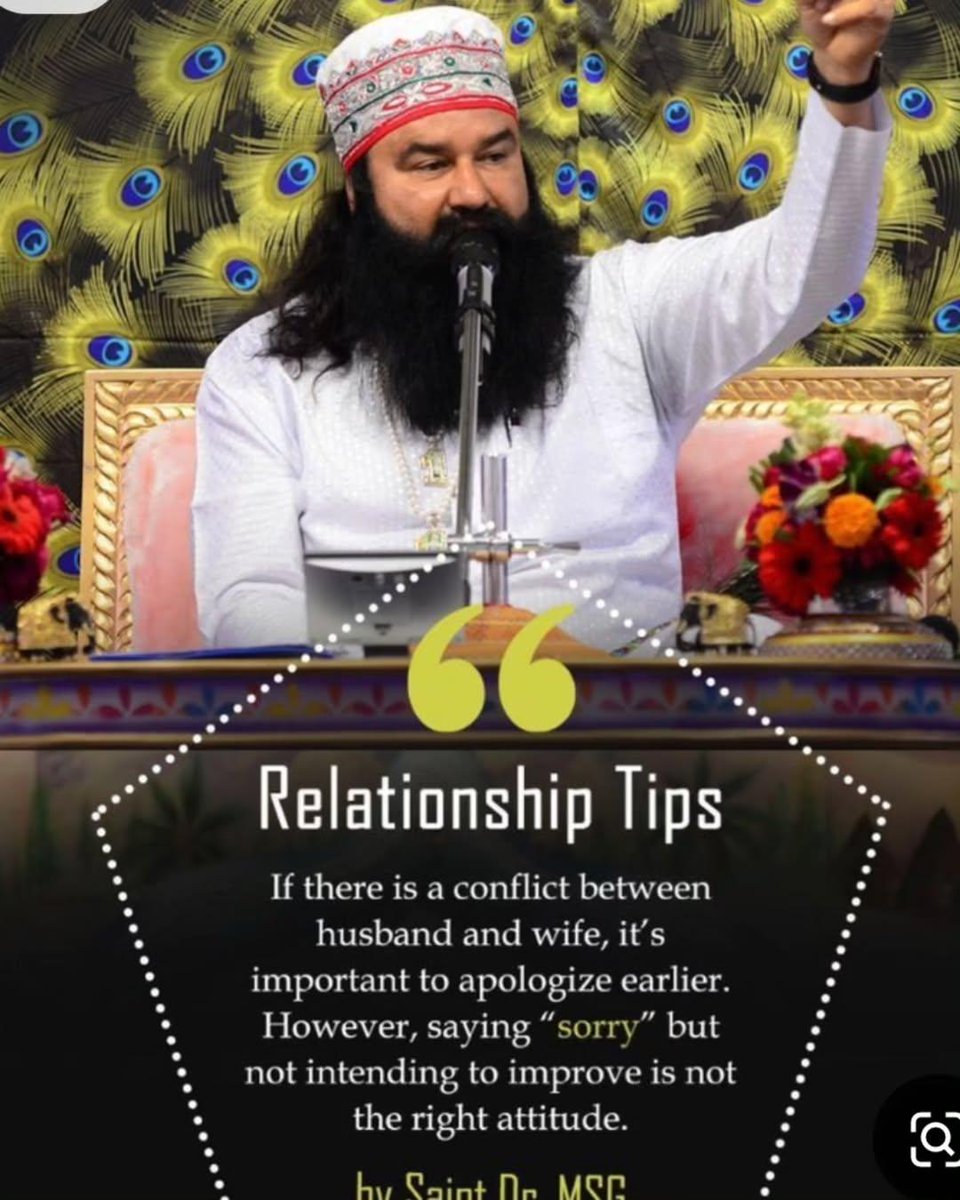 NehaBindal10's tweet image. पति और पत्नी दोनों जीवन भर के साथी होते हैं,St MSG बताते हैं कि पति और पत्नी में से अगर कोई एक गुस्से में है, तो दूसरे को शांत हो जाना चाहिए। उसकी बात सुननी चाहिए, इससे गुस्सा खत्म हो जाता है और कोई झगड़ा नहीं होता। दोनों में समझ और सहनशीलता होना बहुत जरूरी है।
#RelationshipTips