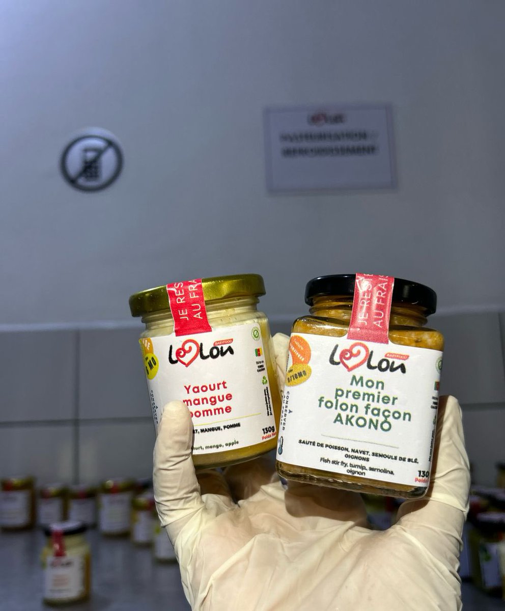 Du folon façon Akono 100% camerounais revisité pour bébé accompagné d’un yaourt mangue pomme en dessert. 

Notre proposition de la semaine, notre gourmet va se régaler 😋

Sur commande au 6 90 81 56 20

#BabyFood #Nourrirbébéavecamour #SansConservateurs #Cameroon