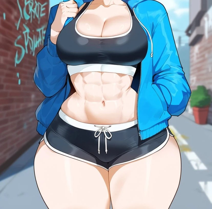 "What's your fuckin' problem!? It's hot today dumbass so obviously I am going to wear less. Ugh, I swear you humans are dense as shit sometimes..."

"Now move and get the fuck outta my way wierdo."