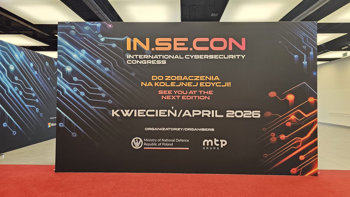 Eksperckie Centrum Szkolenia Cyberbezpieczeństwa (@ecsc_mil) on Twitter photo 🛡️ <a href="/InseconConf/">Insecon</a> dobiegł końca! Dziękujemy za liczne odwiedziny na stanowisku <a href="/ECSC_MIL/">Eksperckie Centrum Szkolenia Cyberbezpieczeństwa</a> i udział w rywalizacji #CTF na #CyberHackLab. Wasza energia i zaangażowanie pokazują, że przyszłość #cyberbezpieczeństwa jest w dobrych rękach! 🔐🚀
<a href="/CYBER_MIL_PL/">CYBER_MIL_PL</a> <a href="/MON_GOV_PL/">Ministerstwo Obrony Narodowej 🇵🇱</a> 🛡️ <a href="/InseconConf/">Insecon</a> dobiegł końca! Dziękujemy za liczne odwiedziny na stanowisku <a href="/ECSC_MIL/">Eksperckie Centrum Szkolenia Cyberbezpieczeństwa</a> i udział w rywalizacji #CTF na #CyberHackLab. Wasza energia i zaangażowanie pokazują, że przyszłość #cyberbezpieczeństwa jest w dobrych rękach! 🔐🚀
<a href="/CYBER_MIL_PL/">CYBER_MIL_PL</a> <a href="/MON_GOV_PL/">Ministerstwo Obrony Narodowej 🇵🇱</a>