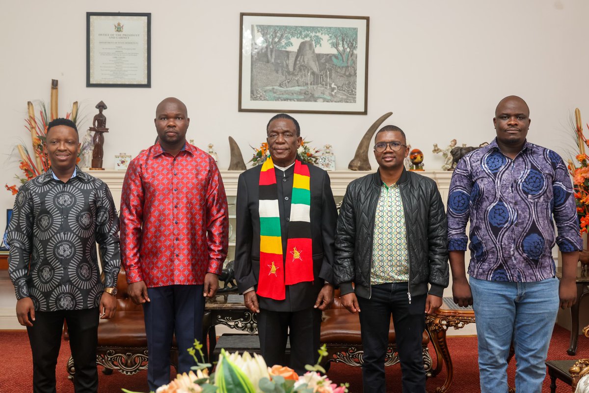 This morning, I met with the ANC Youth League, led by Cde Collen Malatji, to discuss Zimbabwe’s youth empowerment successes in land, entrepreneurship &amp; inclusion. We look forward to hosting IYSOLEF in May.
#YouthEmpowerment #ANCYL #AYC #IYSOLEF2025