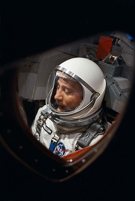 PurduePress's tweet photo. Astronaut and #Purdue alum Gus Grissom was born #OTD in 1926. CALCULATED RISK by @gleopold1 is a fascinating, well-researched survey of this remarkable member of the Mercury 7. #SpaceAndFlight #CradleOfAstronauts @LifeAtPurdue @PurdueME
https://t.co/f21hL1x2yG https://t.co/4sZc2l5sHG