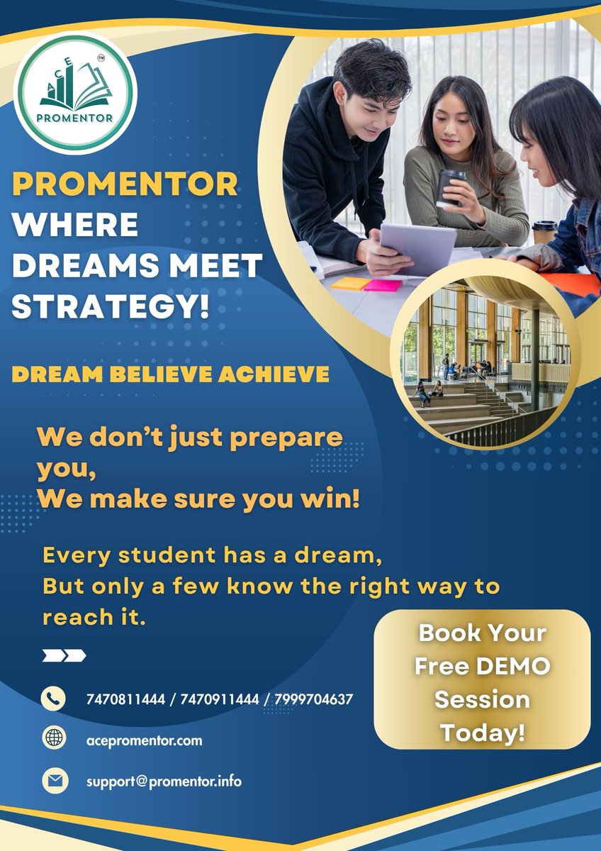 ACEPROMENTOR's tweet image. #IITJEE #NEET #Maths #Physics #chemistry #Biology #CBSE #ICSE #Promentor #tutor #mentor #engeenering #Medical #Twitter