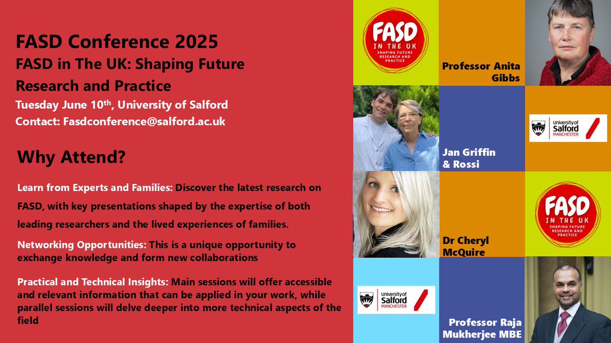 SalfordFASD (@fasdsalford) on Twitter photo With so much happening, how can you avoid not being part of this amazing UK #FASD event. Tuesday 10th June <a href="/FasdSalford/">SalfordFASD</a>
shop.salford.ac.uk/conferences-an… With so much happening, how can you avoid not being part of this amazing UK #FASD event. Tuesday 10th June <a href="/FasdSalford/">SalfordFASD</a>
shop.salford.ac.uk/conferences-an…