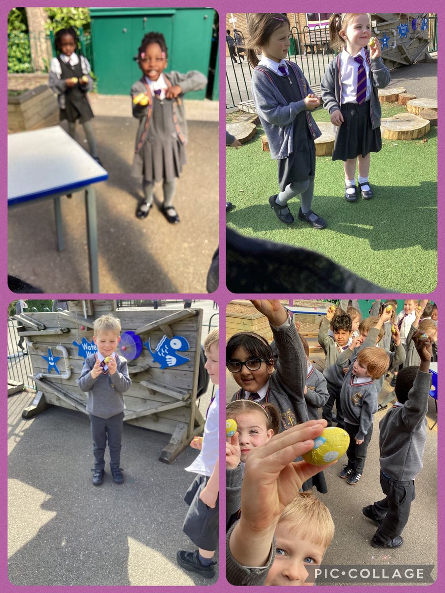 The Easter bunny has been to Reception. We have lots of excited children!