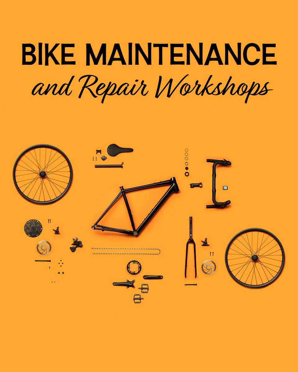 We're hosting three FREE Bike Maintenance &amp; Repair Workshops this spring to help you kickstart your riding season! 🔧🚲

Learn how to do a pre-ride check and tackle trailside repairs—all while enjoying free pizza &amp; beverages! 🍕🥤

Sign up here trusu.ca/events/tags/bi… #mytru