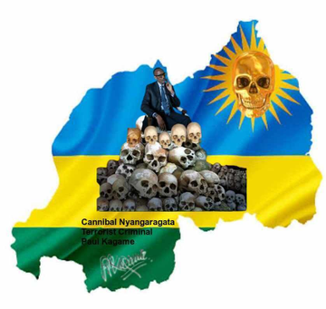 donXsimba's tweet photo. @sellishima @PaulKagame @UrugwiroVillage @RwandaOGS @Unity_MemoryRw @Ibuka_Rwanda #Gafobagane nogere mbigusibiremo, ingegera yamennye amaraso y,Abanyarwanda, ikaba amagufwa  n,uduhanga twabo yarabihinduye 'Imari' ni #Terrorist Criminal @PaulKagame 👇 https://t.co/Z89WRh2ZnI