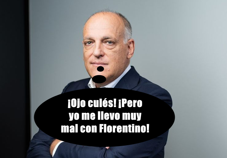 CuentaMister's tweet photo. TEBAS Y LOUZAN DIMISIÓN

El CSD da la razón a la directiva del Barça en el caso Olmo y Pau Víctor y explica que "LA LIGA Y LA RFEF ACORDARON DE FORMA EXPRESA no conceder las licencias a ambos jugadores, a pesar de no tener competencia para ello. ES NULO DE PLENO DERECHO"

Todos los medios de comunicación que llevan MESES echando mierda y desestabilizando junto a los trolles y bots de la horda florentinesca y los bienqueda que les siguen el juego porque "son mayoría y no quiero quedar mal aunque sé que mienten", destruyen la mínima credibilidad que ya de por sí tiene el fútbol español.

1) Koundé
2) Cambiar las normas del Fair Play para no permitir contabilizar la venta de patrimonio a finales de 2022
3) Malmeter con Gavi provocando que pudiera irse gratis del club
4) Hacer lo propio con Dani Olmo y Pau Víctor
5) Intentar evitar que vendamos a Vitor Roque 

Todo esto lo ha hecho TEBAS, y en TODO NO TENÍA RAZÓN, una vez puedes fallar, fallar en todo esto que implica cientos de millones de euros, es imposible que sea CASUAL.

DIMISIÓN