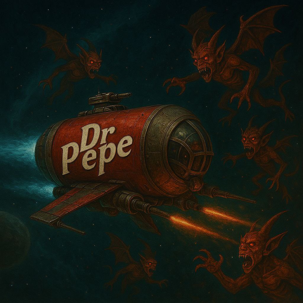 $Drpepe Warship fighting demons in the sky join the army 

#Solana #Phantom #CryptoMemeCoins #Memecoins #Trading