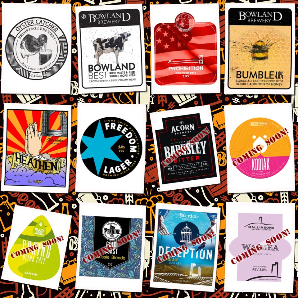The Corner Post (@cornerpost_the) on Twitter photo Here's our Thursday starting line-up for you to enjoy today. Take a look at what's next up too. We are open from 4pm - 9pm if you fancy popping in to try them out. Cheers!
<a href="/BrimstageBeer/">Brimstage Brewery</a> <a href="/BowlandBrewery/">Bowland Brewery</a> <a href="/WilyFoxBrewery/">Wily Fox Brewery</a> <a href="/AbbeydaleBeers/">Abbeydale Brewery</a> <a href="/FreedomBrewery/">Freedom Brewery</a> <a href="/LiverpoolCAMRA/">Liverpool CAMRA</a> Here's our Thursday starting line-up for you to enjoy today. Take a look at what's next up too. We are open from 4pm - 9pm if you fancy popping in to try them out. Cheers!
<a href="/BrimstageBeer/">Brimstage Brewery</a> <a href="/BowlandBrewery/">Bowland Brewery</a> <a href="/WilyFoxBrewery/">Wily Fox Brewery</a> <a href="/AbbeydaleBeers/">Abbeydale Brewery</a> <a href="/FreedomBrewery/">Freedom Brewery</a> <a href="/LiverpoolCAMRA/">Liverpool CAMRA</a>