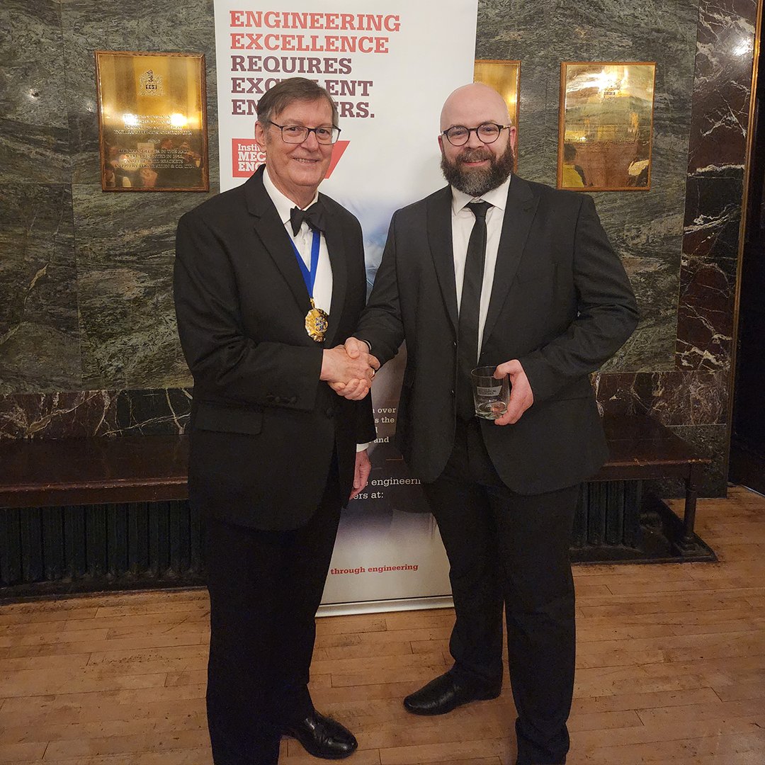 CarnaudMetalbox's tweet photo. Celebrating Engineering Excellence with IMechE! ⚙️✨

Team CMbE had an incredible evening at the IMechE Annual Dinner, surrounded by some of the brightest minds in engineering! 

Here’s to innovation, collaboration, and the engineers shaping the future! 🚀🔧

#IMechE https://t.co/jA5qRvdBjJ