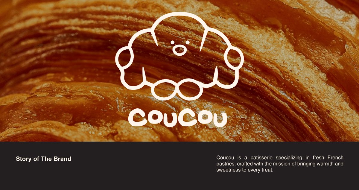 widyayumangesti's tweet image. Final works for Coucou Patissarie 🤏🏻✨️🤗🥰 #onedayonebrand #designpackaging #branding #logodesign