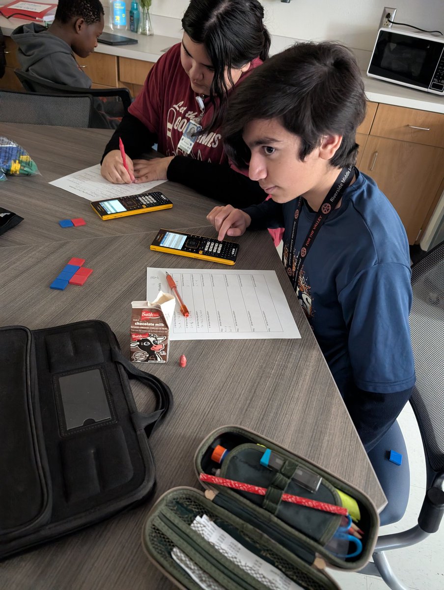 Mrs_Ritch's tweet image. Had a blast watching these Rebels create their own models for equations this morning! They were on and ready to go!
#adaptable
#highexpectations
#FORtheValley