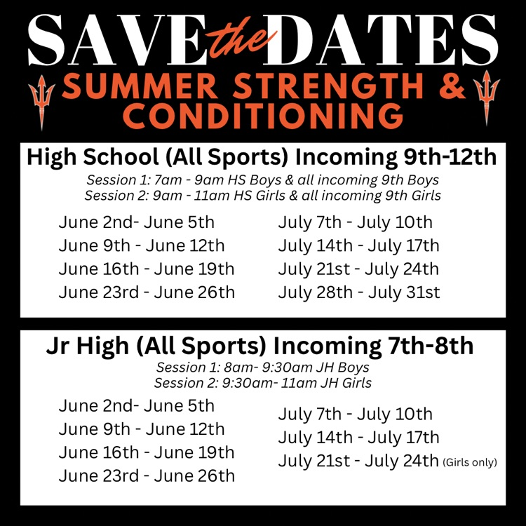 DISD_Athletics's tweet photo. Summer Strength &amp; Conditioning https://t.co/U48vPryXPT