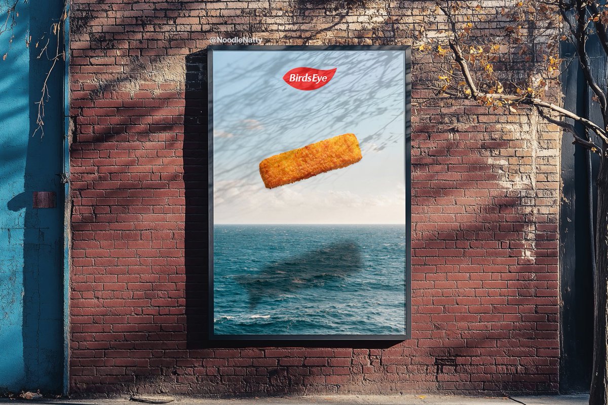 One Minute Brief of the Day:
Create posters to advertise #FishFingers 
<a href="/OneMinuteBriefs/">One Minute Briefs ⏱️</a> <a href="/BirdsEyeUK/">BirdsEyeUK</a> 
V2