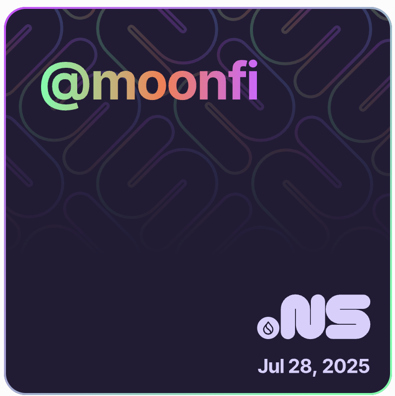 HabibiMond's tweet photo. @EmanAbio @WalrusProtocol @SuiNSdapp Another sui believer: moonfi.sui https://t.co/s9jHMtWu8A