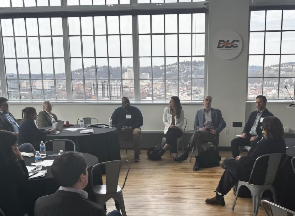 Our team joined the #AppalachianSustainableFinanceHub Summit in Pittsburgh to share about financing pathways during the Project Funding session! With JTF support, #HeartlandCapitalStrategies received a grant to develop the Hub, aimed at boosting economies in #Appalachia.