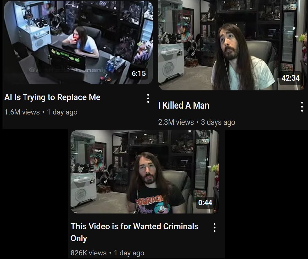 wtf has happened to this man in the last few days😭