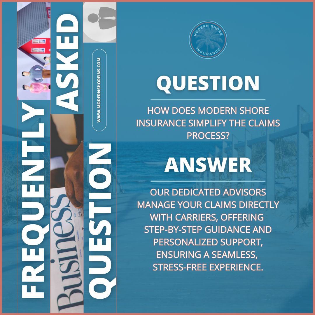 ShoreModern's tweet image. 🔍 FAQ: How does Modern Shore Insurance simplify claims?
✅ Our expert advisors handle claims directly with carriers, providing personalized support for a stress-free experience! 💼 
#InsuranceFAQ #EasyClaims #ModernShoreInsurance #StressFree #InsuranceSimplified #StayProtected