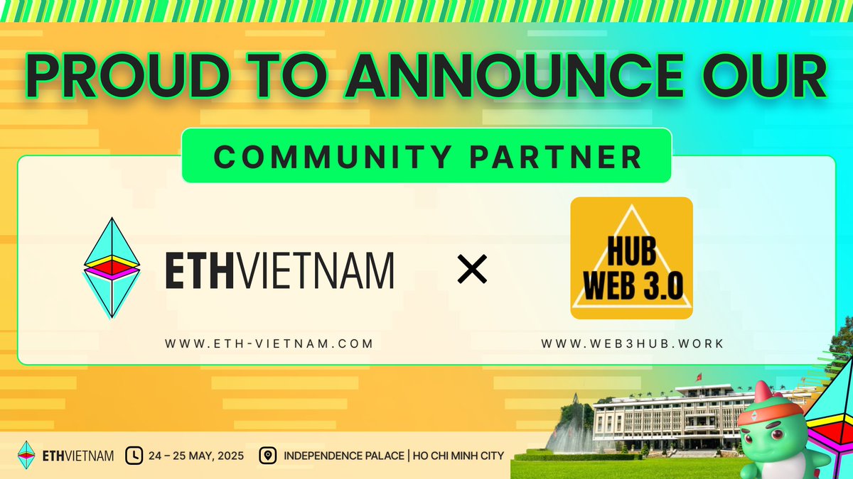 ETH Vietnam ๐ป๐ณ | HO CHI MINH 2025 (@eth_vietnam) on Twitter photo ๐ ETHVietnam 2025 x Web3 META Hub โ Building Bridges in Web3! ๐
We are excited to welcome <a href="/web3hubkas/">Web3 META Hub</a> as our official Community Partner!
As a dynamic community driving innovation in decentralized technologies, Web3 META Hub connects Web3 builders and communities across Turkey ๐ ETHVietnam 2025 x Web3 META Hub โ Building Bridges in Web3! ๐
We are excited to welcome <a href="/web3hubkas/">Web3 META Hub</a> as our official Community Partner!
As a dynamic community driving innovation in decentralized technologies, Web3 META Hub connects Web3 builders and communities across Turkey